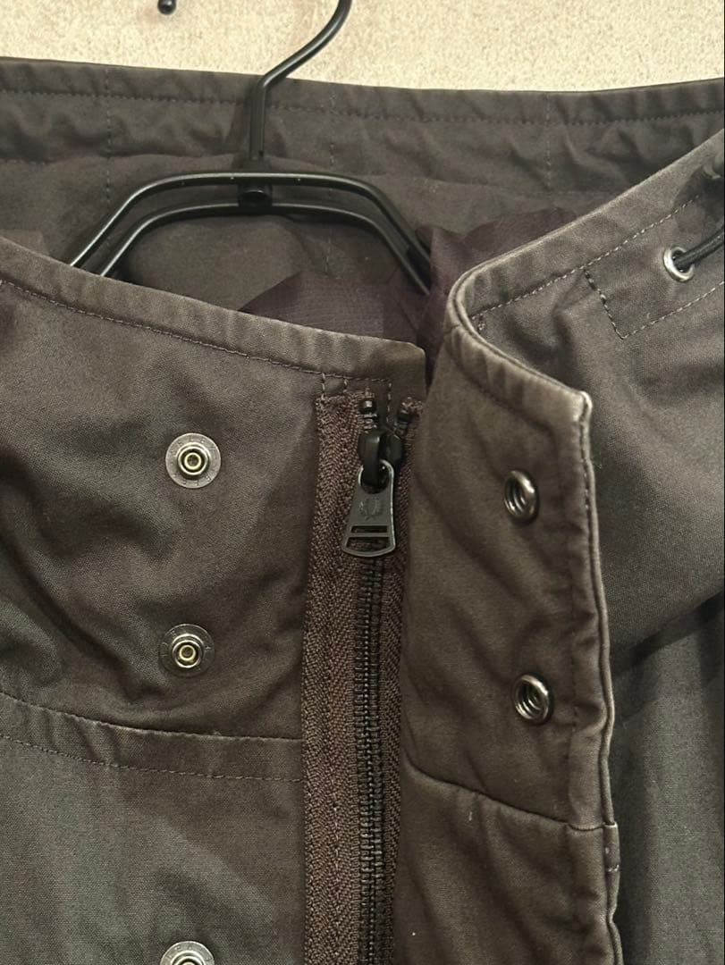 FRED PERRY ダウン ジャケット モッズ コート