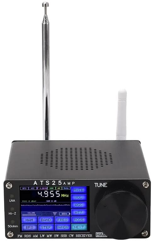 フルバンド RDS受信機 ATS25‑AMP 最新ファームウェア Ver.4.2