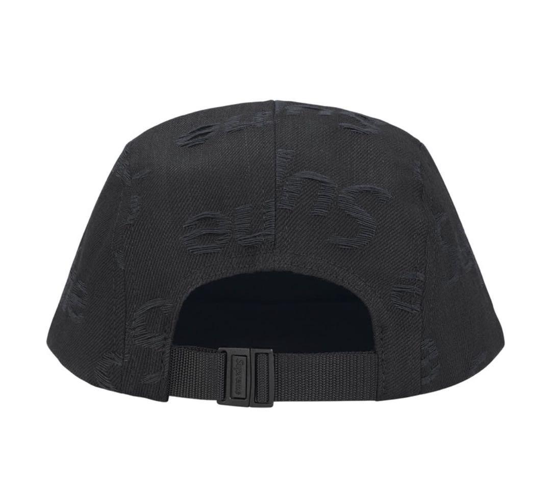 帽子 Supreme Jacquard Logos Denim Camp Cap