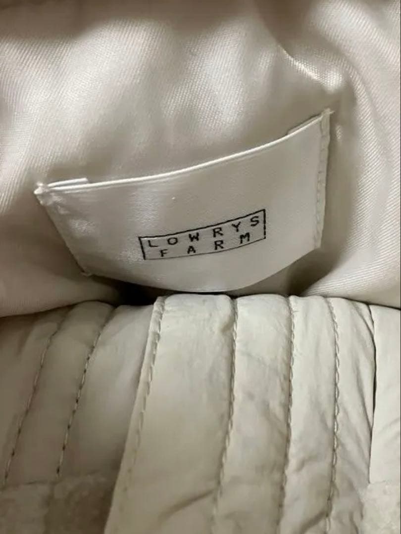 【新品タグ付】LOWRYS FARM アイボリー　コート　ローリーズファーム