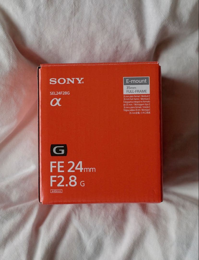 【美品】FE24mm F2.8G SONY (SEL24F28G)