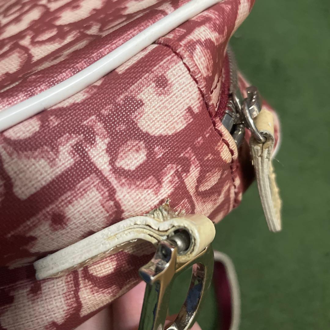 DIOR ショルダーバッグ ピンク 中型