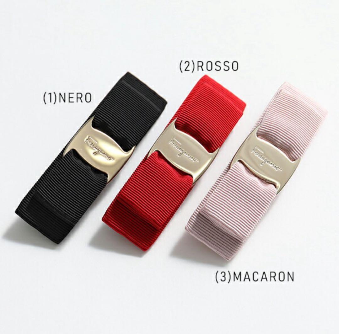 FERRAGAMO フェラガモ バレッタ VARA ヴィラリボン