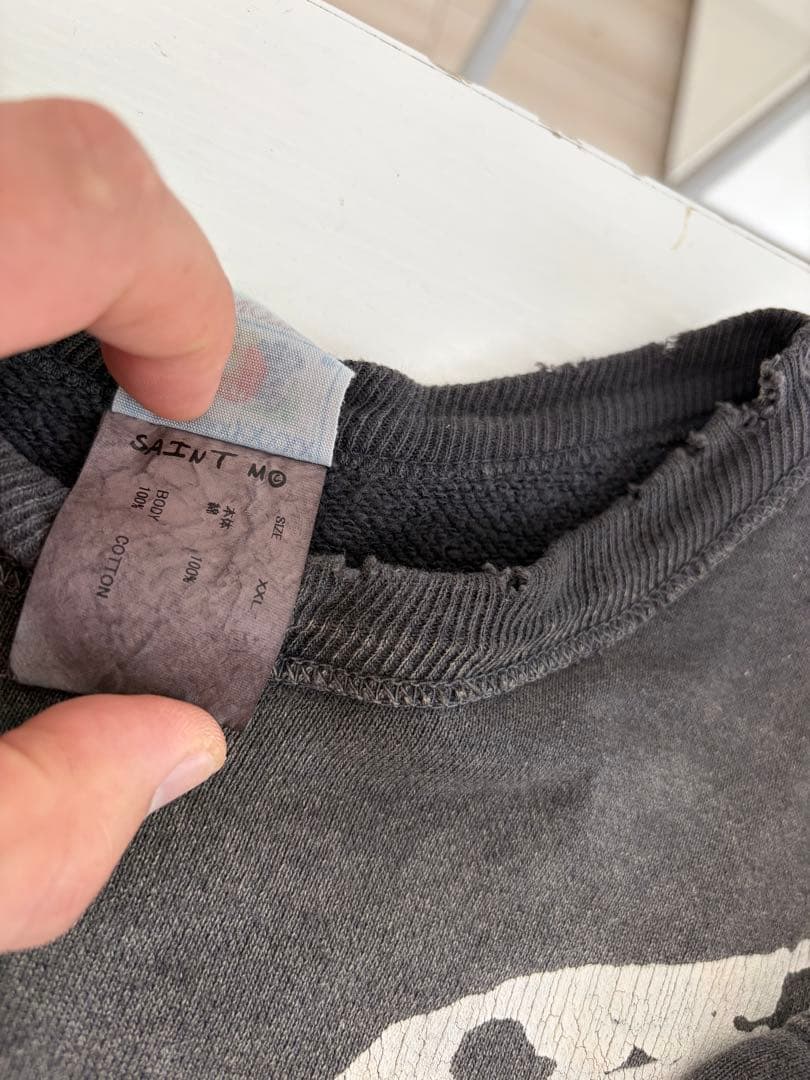 セントマイケル　24aw bonesaint crew XXL