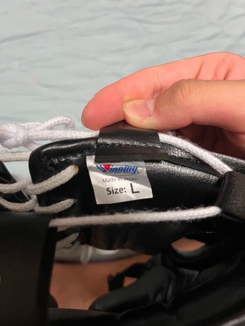 Winning ボクシングヘッドギア Lサイズ 黒