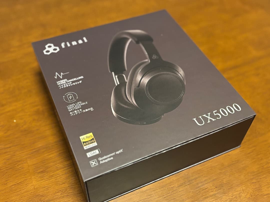 final UX5000 ワイヤレスヘッドホン LDAC接続