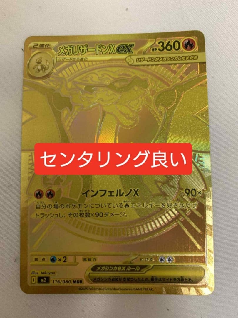 N*g様 メガリザードンX ex MUR 116/080