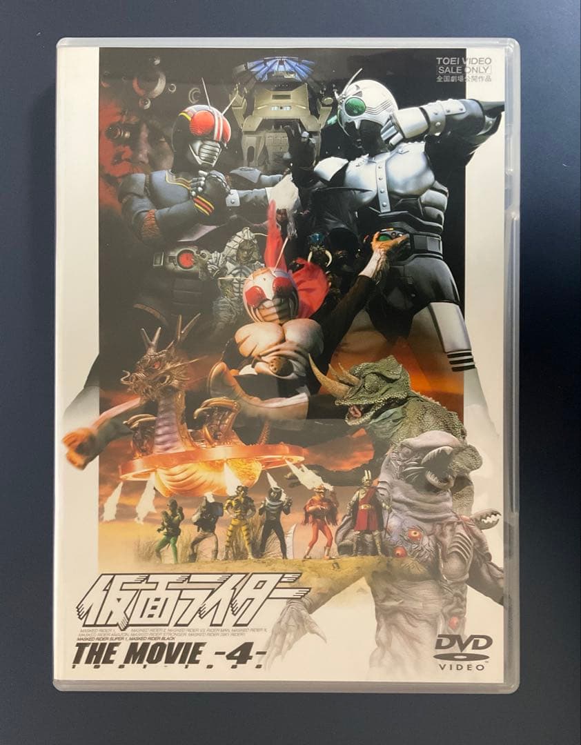 DVD 仮面ライダー THE MOVIE BOX（4枚組）＜初回生産限定版＞