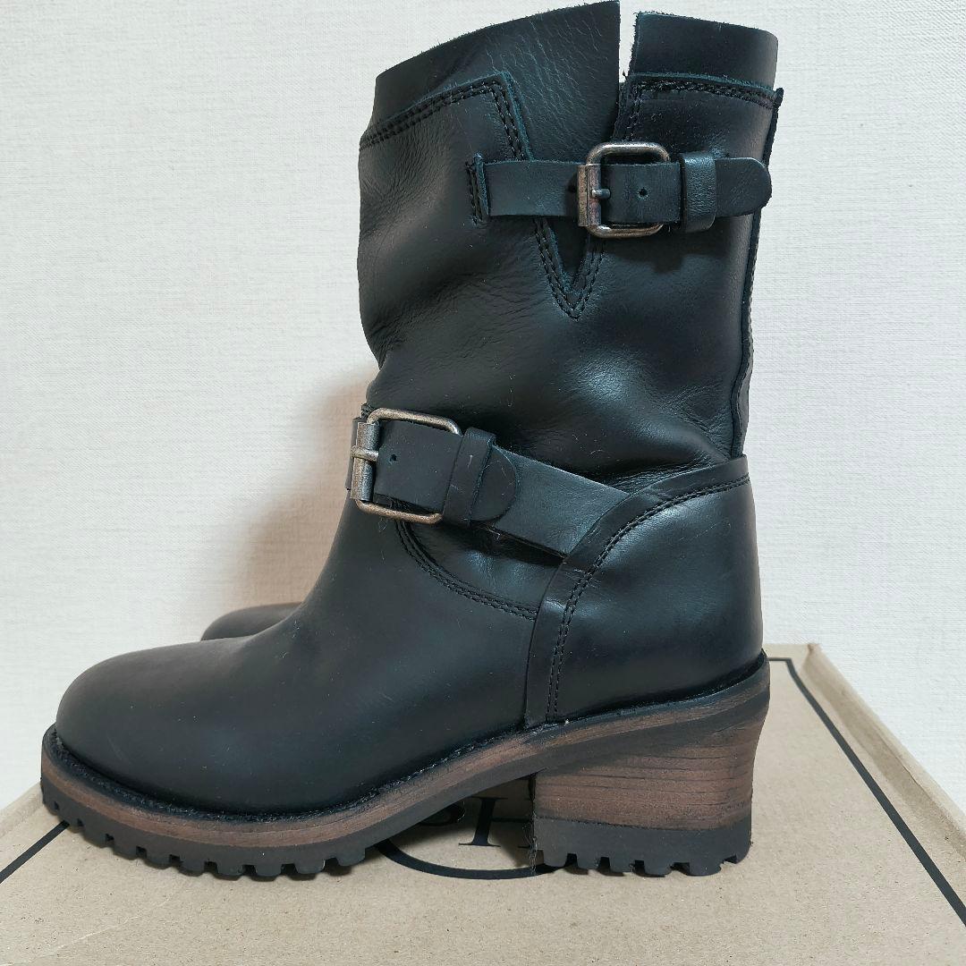 試着のみ ASH ブラック エンジニアブーツ 38