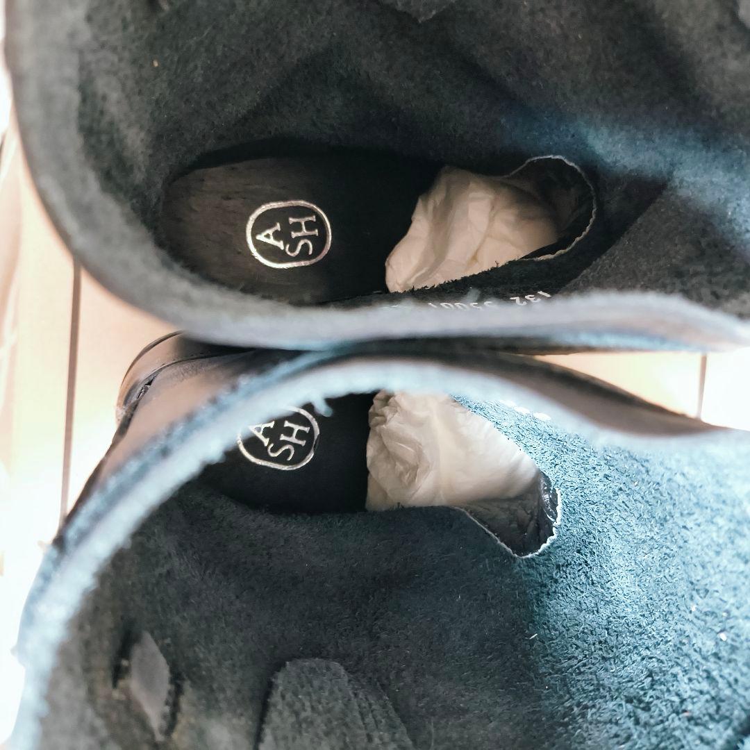 試着のみ ASH ブラック エンジニアブーツ 38