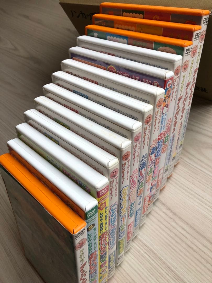 used アンパンマン 他 学習 ひらがな ABC 英語 習い事 DVD セット