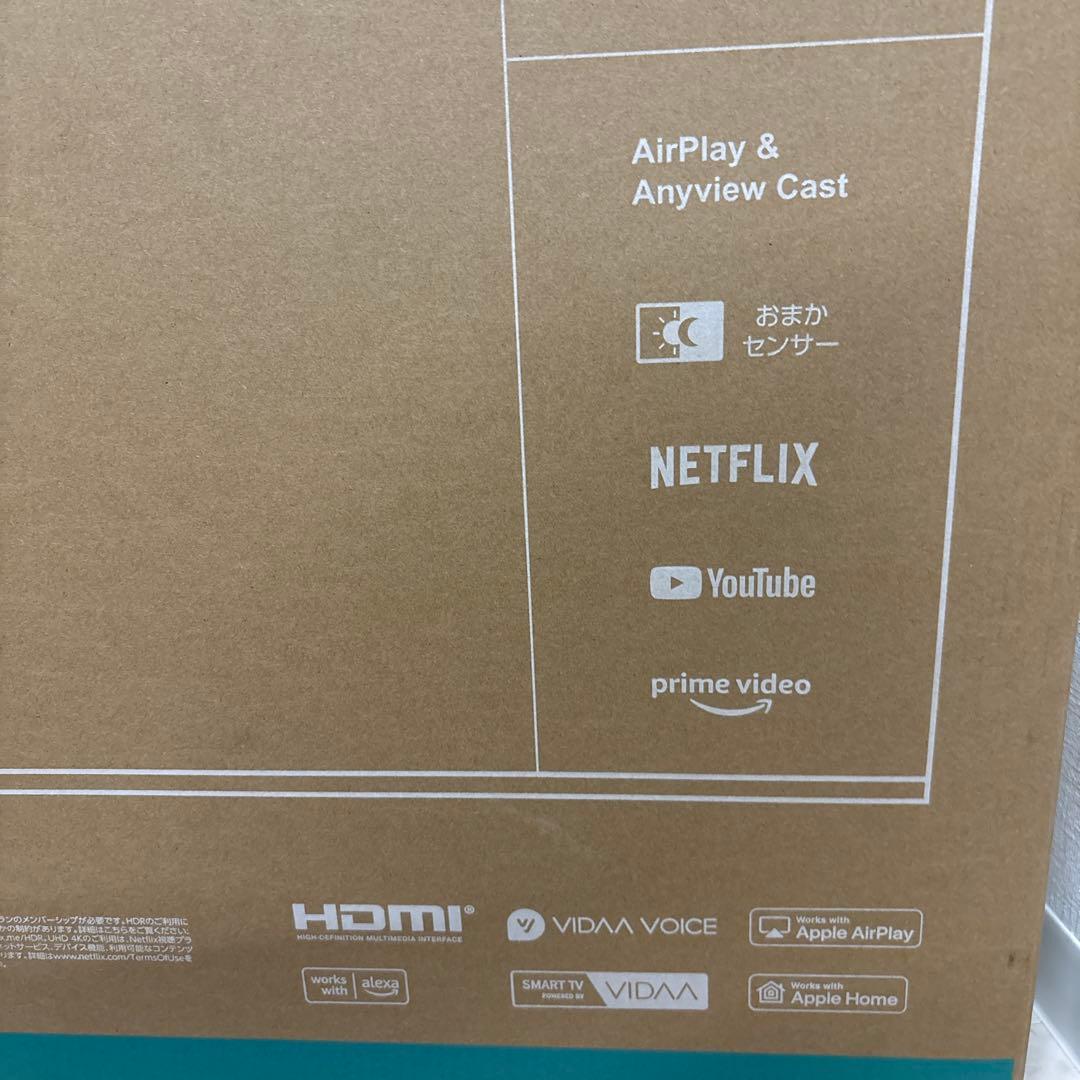 Hisense A4Nシリーズ 40V型 SMART TV