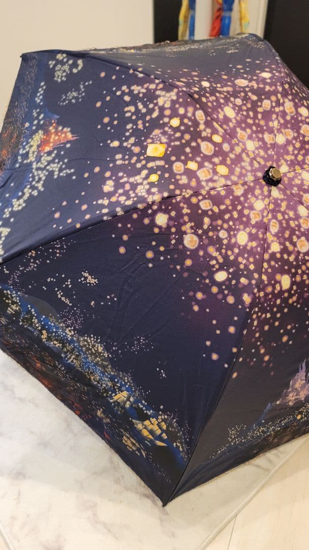 ラプンツェル　日傘　ラインドロップ