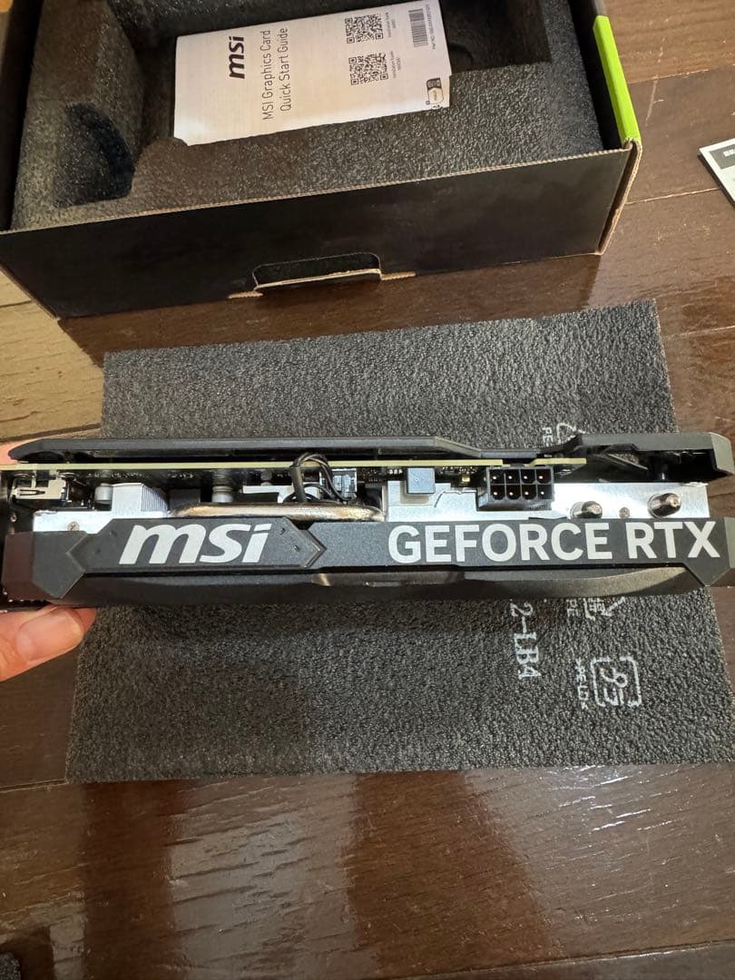 グラフィックボード・グラボ・ビデオカード MSI GeForce RTX 4060Ti VENTUS 2X 8G OC