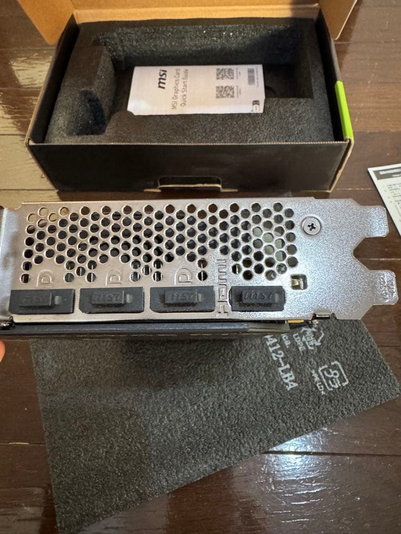 グラフィックボード・グラボ・ビデオカード MSI GeForce RTX 4060Ti VENTUS 2X 8G OC