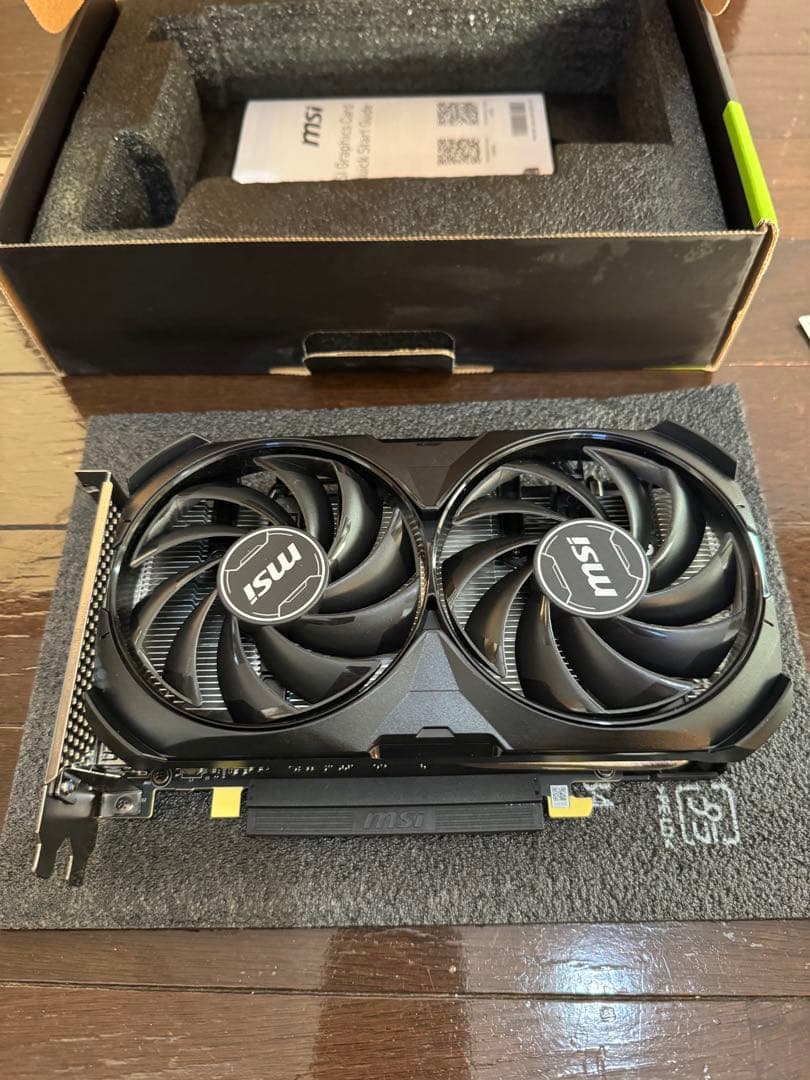 グラフィックボード・グラボ・ビデオカード MSI GeForce RTX 4060Ti VENTUS 2X 8G OC