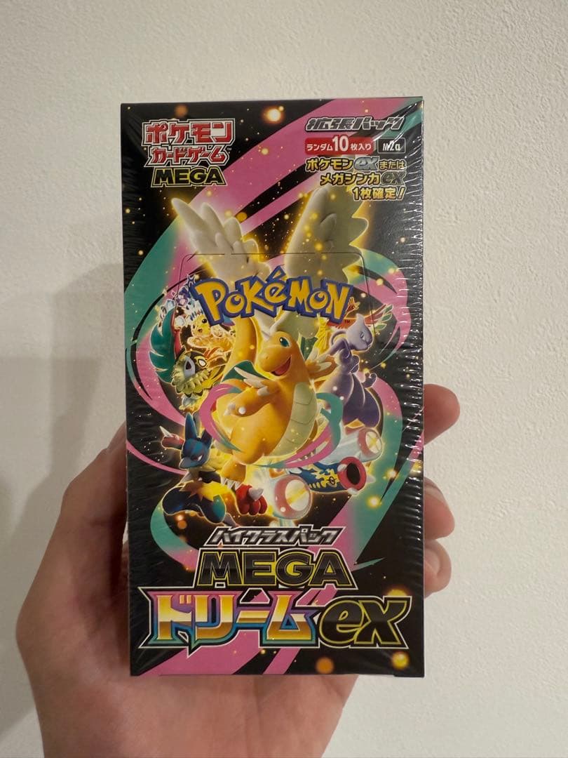 ポケモンカード MEGA ドリームEX 10パック入り