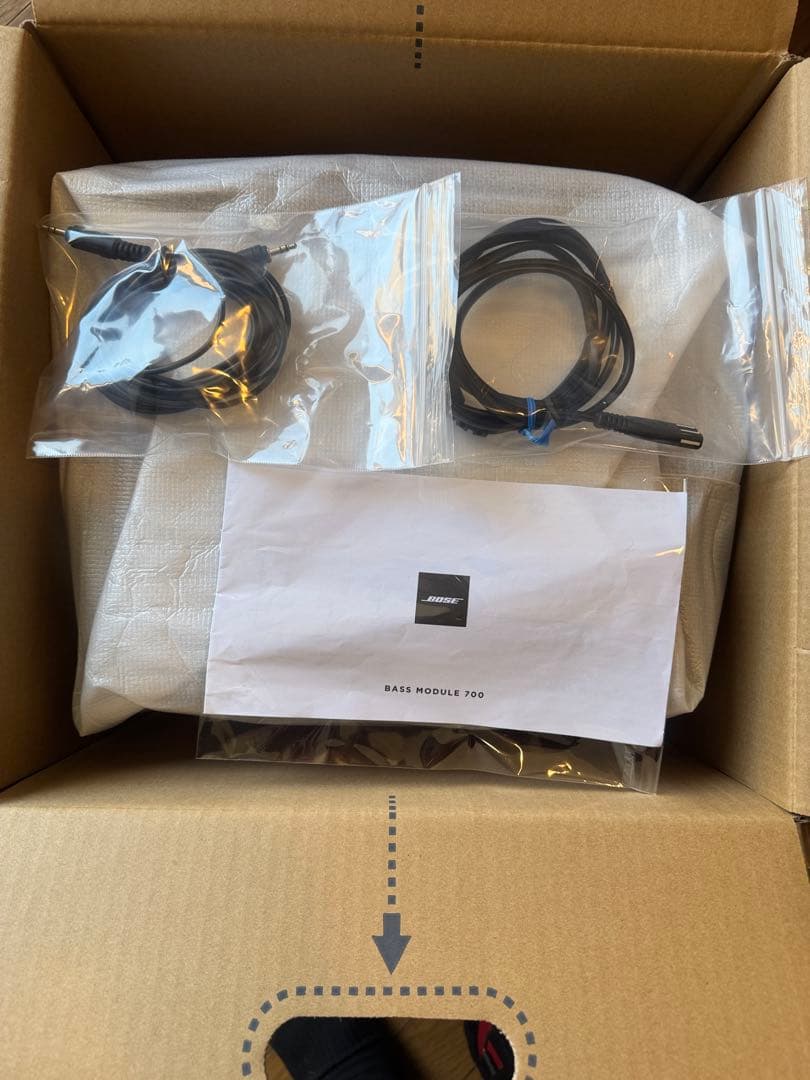【美品】BOSE Bass Module 700 動作確認済み BOSE専用箱