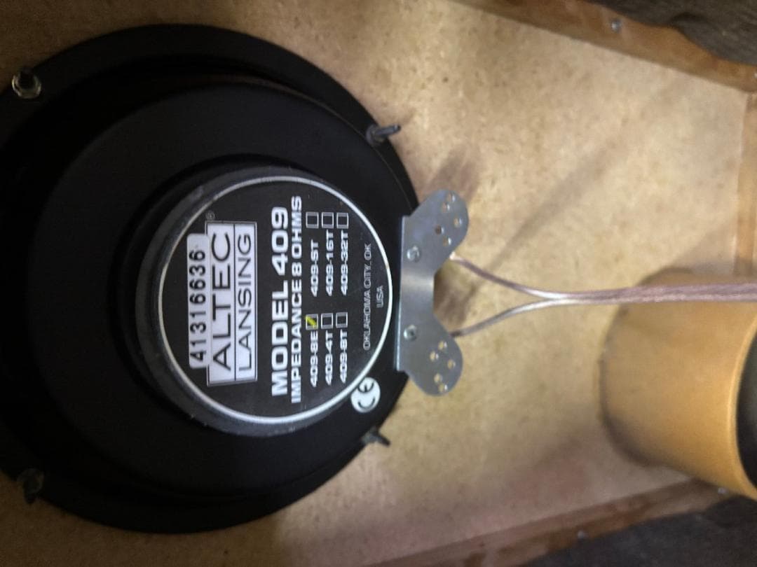 ◆決算セール!! ALTEC DIG 409B 同軸型スピーカー m0s8522