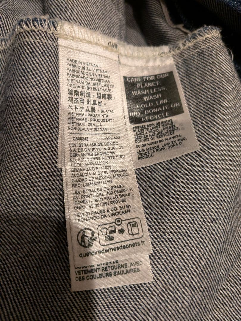 LEVI'S® PREMIUM TYPE1トラッカージャケットサイズM