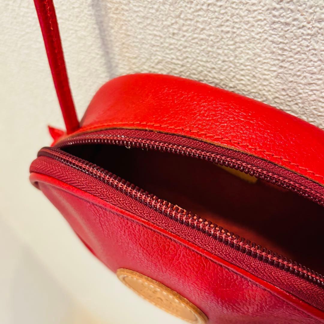 イルビゾンテ クロスボディバッグ レッド 正規品