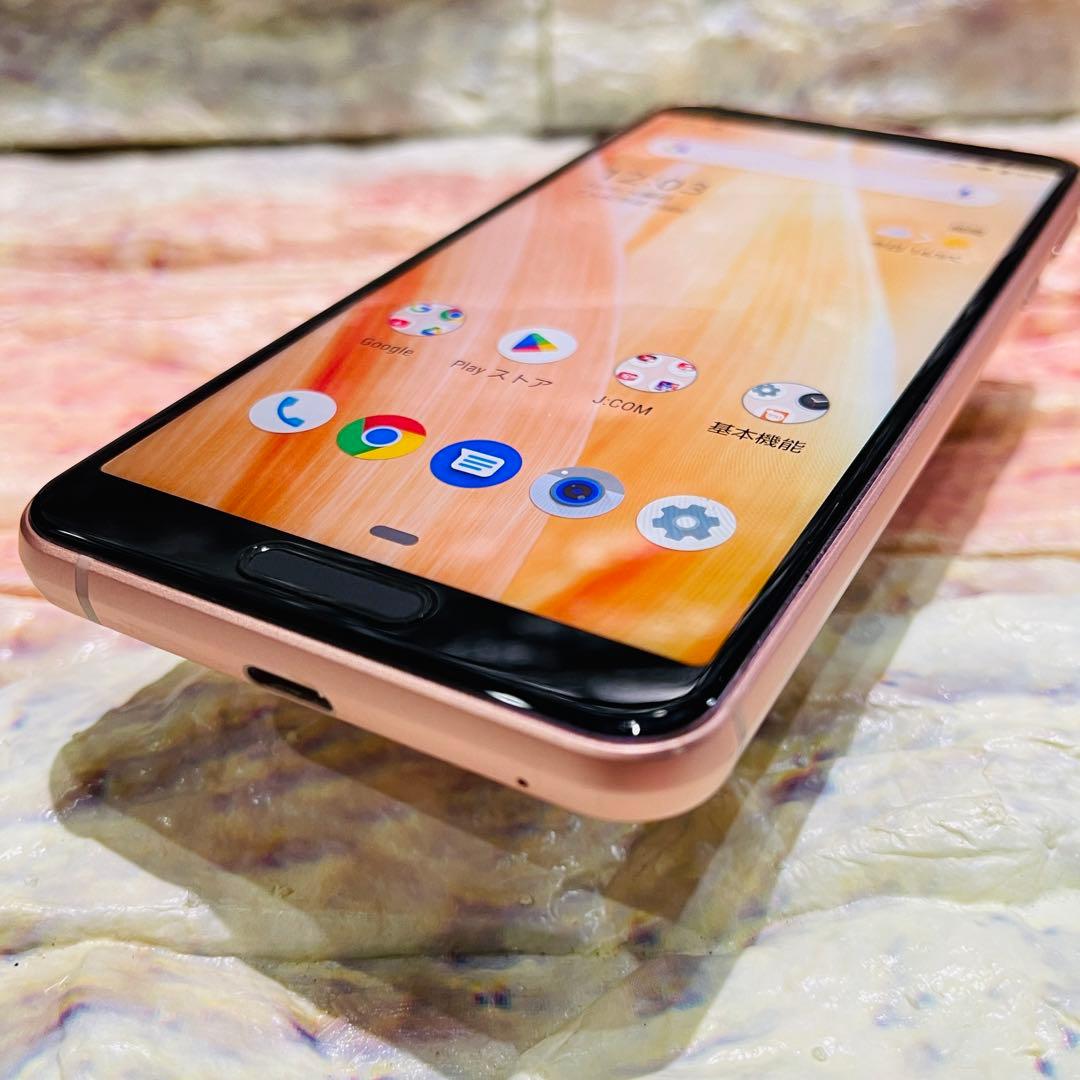 SIMフリー AQUOS sense3 64GB ライトカッパー 電池良好