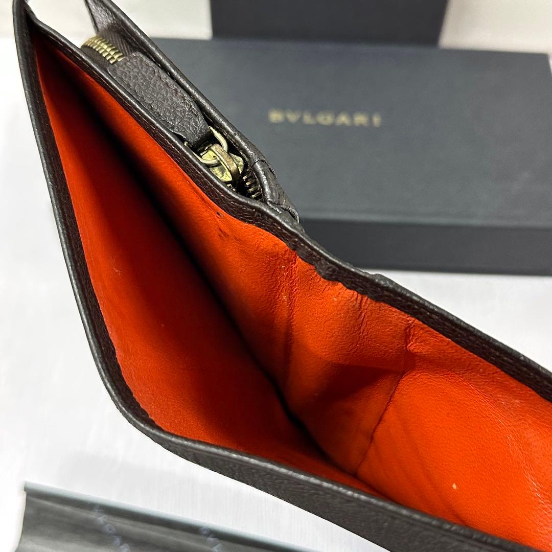 新品同様‼️ ブルガリ　BVLGARI 財布　長財布　サークルロゴ　付属品込み