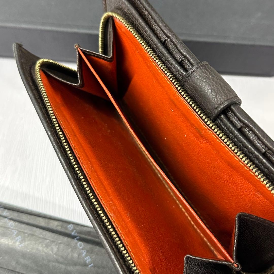 新品同様‼️ ブルガリ　BVLGARI 財布　長財布　サークルロゴ　付属品込み