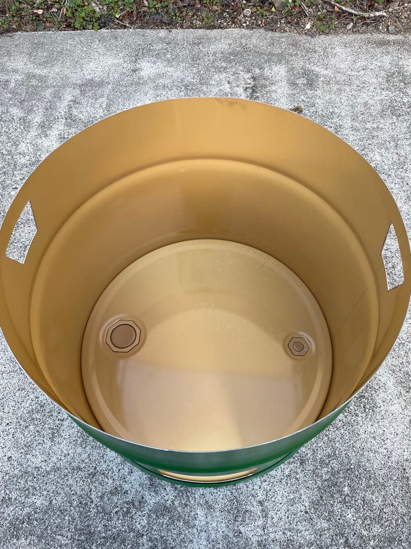 ダン・ハンフリー ドラム缶 焼却炉 半切り 蓋セット