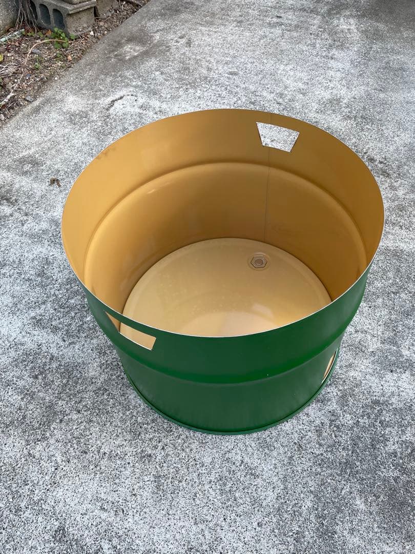 ダン・ハンフリー ドラム缶 焼却炉 半切り 蓋セット