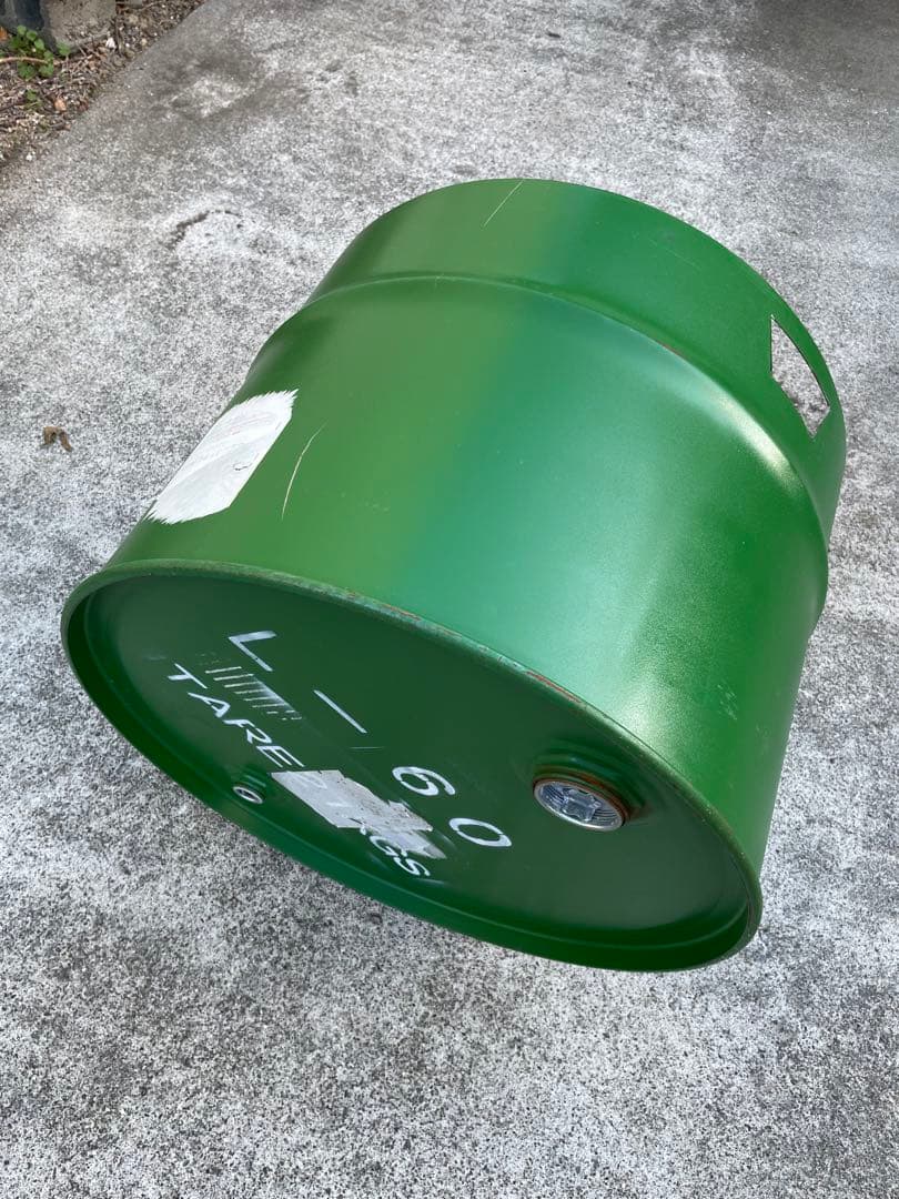 ダン・ハンフリー ドラム缶 焼却炉 半切り 蓋セット