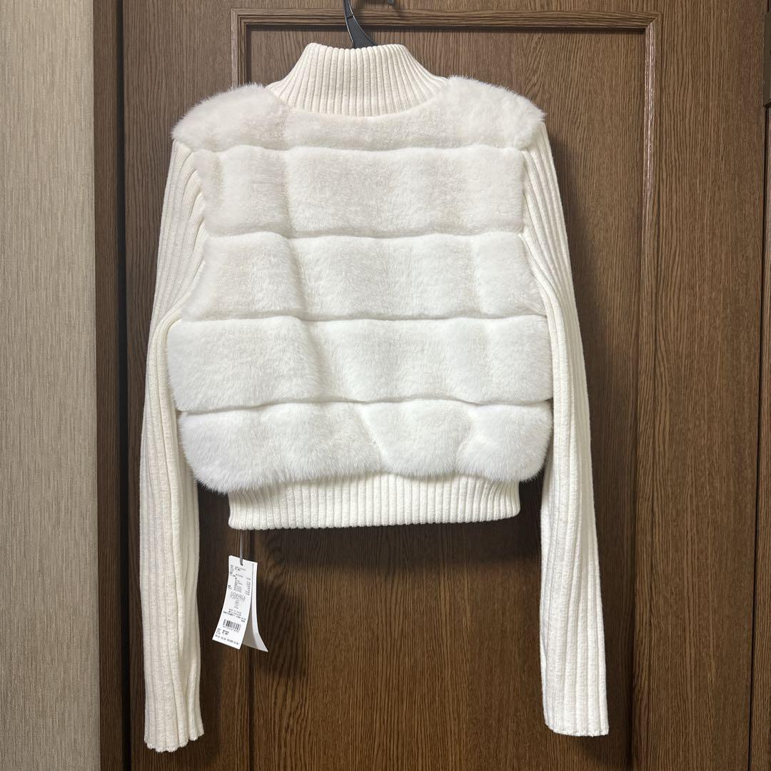 SNIDEL / ファーニットブルゾン【カンヘウォン着用】