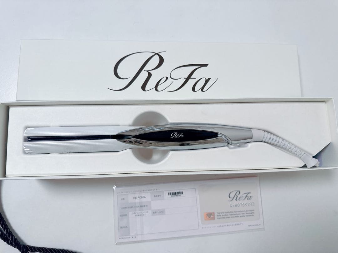 ReFa リファ　ストレートヘアアイロン　RE-AC02A