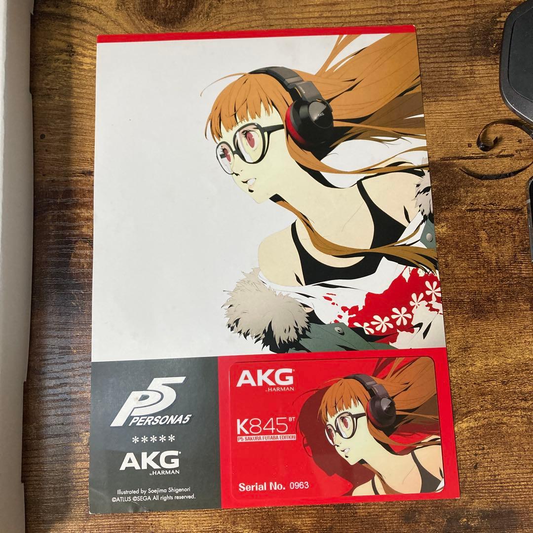 AKG K845 BT ワイヤレスヘッドフォン　ペルソナ5コラボモデル　ジャンク