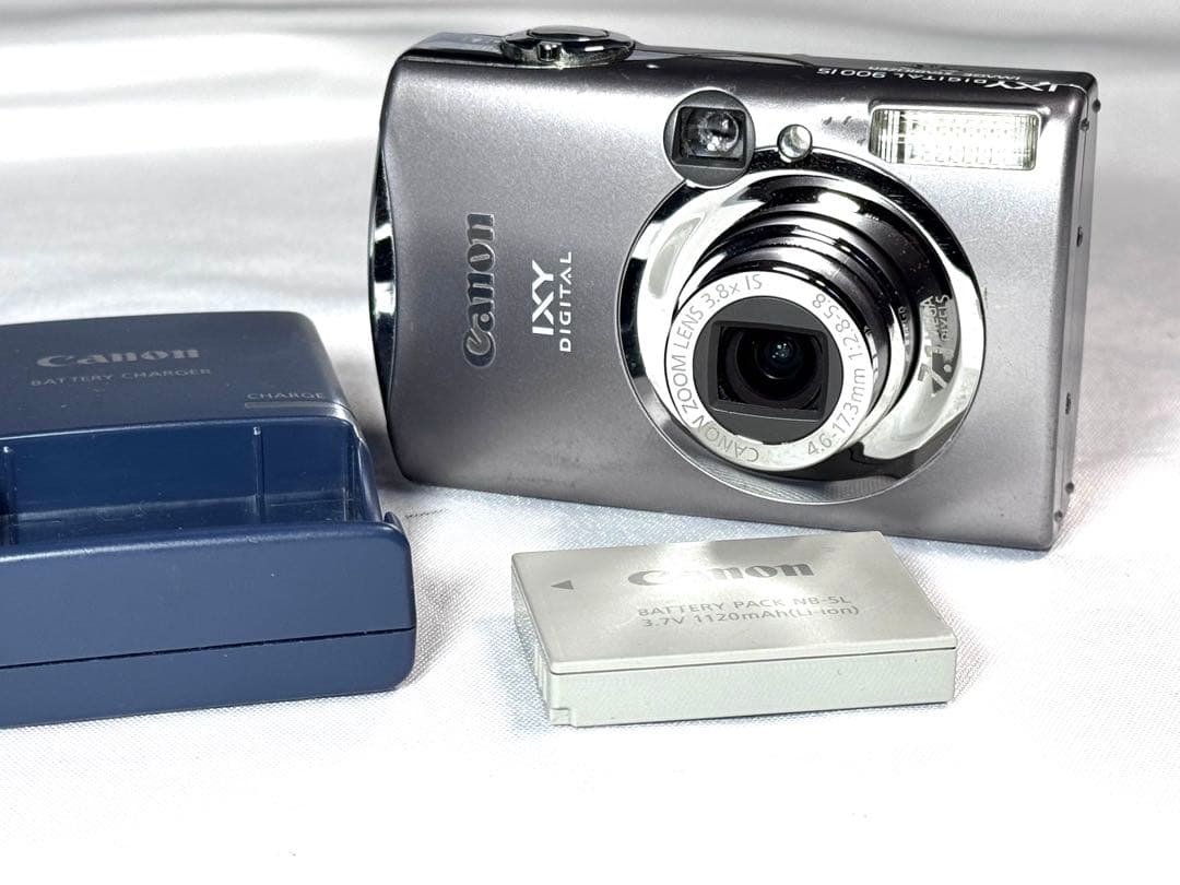 キヤノン Canon IXY DIGITAL 900 IS 通電確認