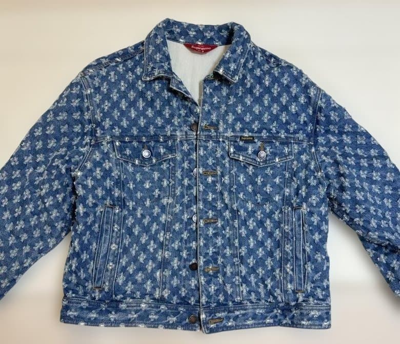 Supreme HolePunchDenimTruckerJacket　美品