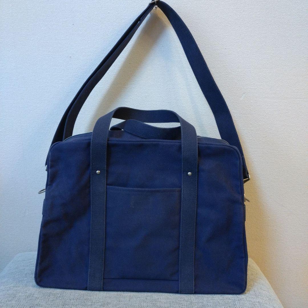 信三郎帆布　ボストンバック ショルダーストラップ付き