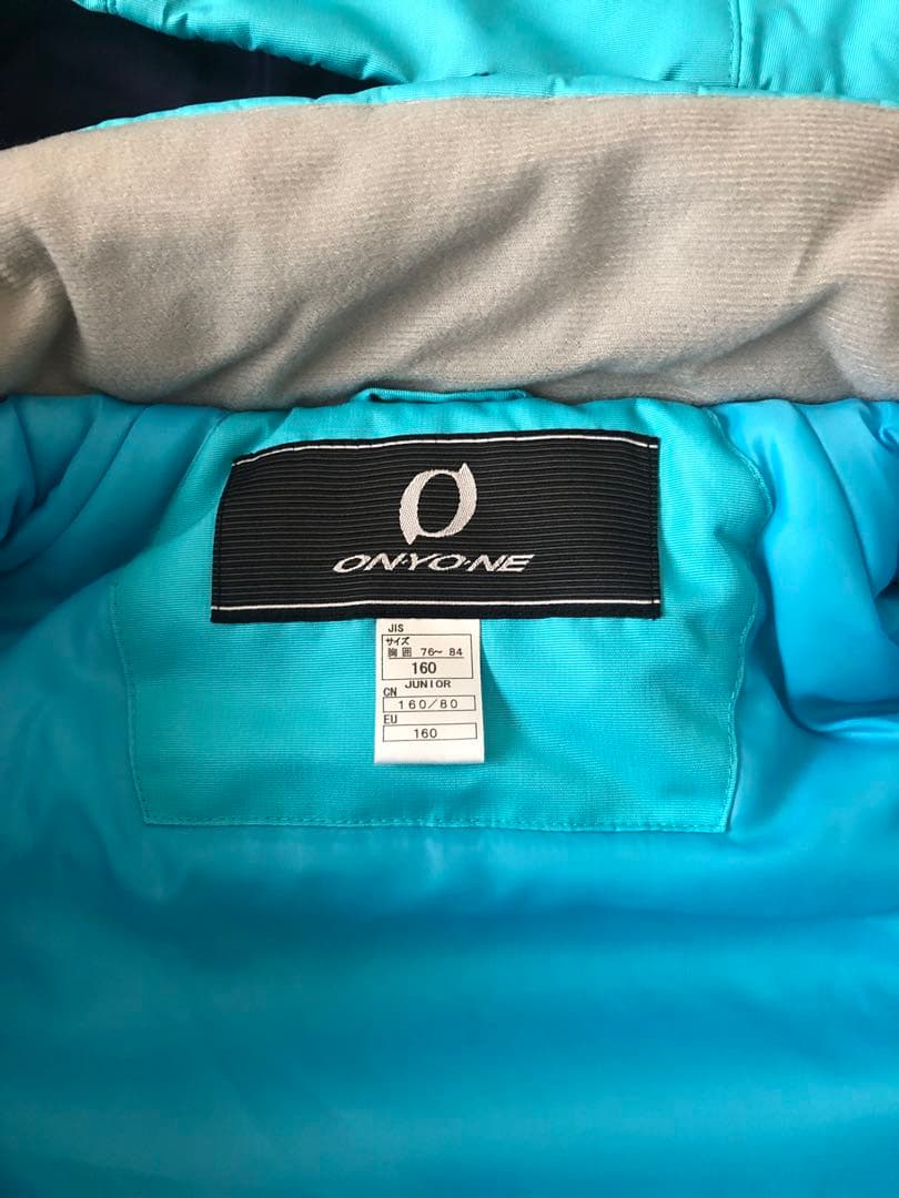 新品　ONYONE オンヨネ スキーウェア 160cm スノボウェア