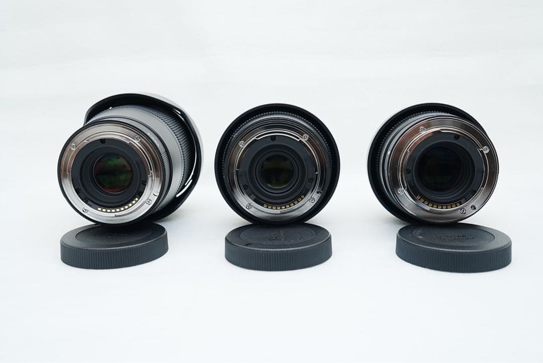 ソニー単焦点3本SIGMA 16mm 30mm 56mm F1.4 DC DN