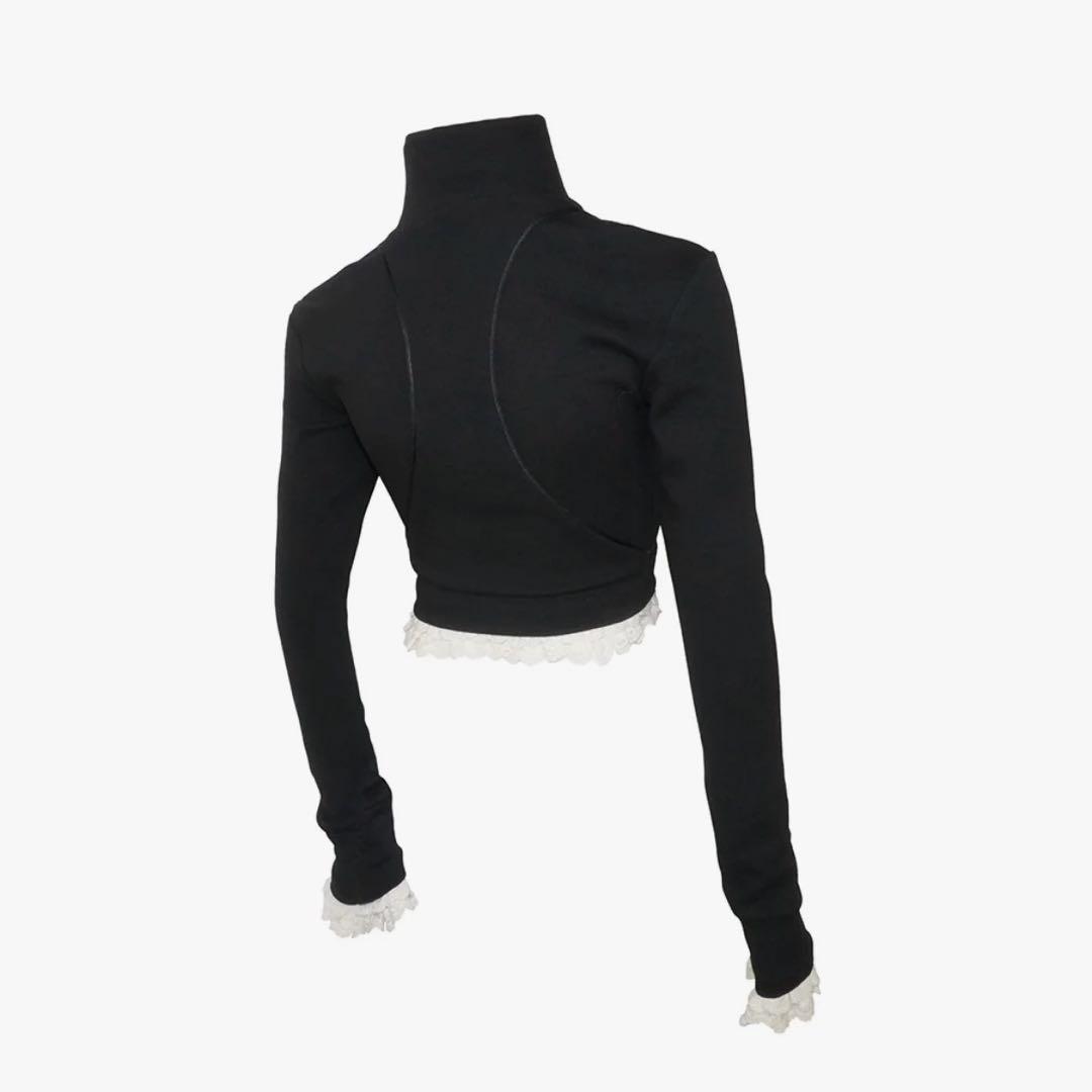 パンツ THEREDTHREAD S track jersey jacket lace