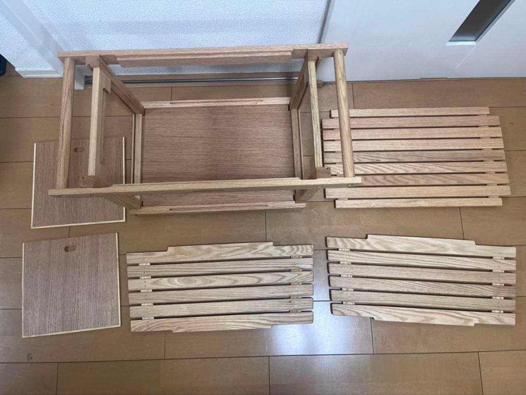 【Davos】IKIKI シェルフコンテナ＋ソリッドパネルセット　オーク