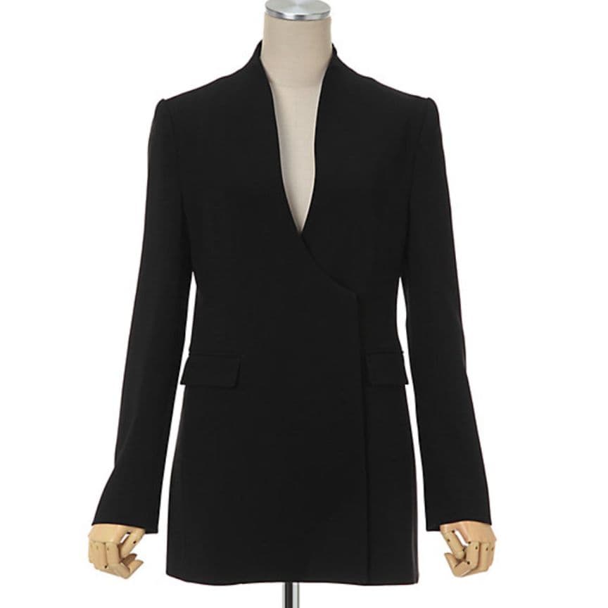 mame kurogouchi 黒 2023PF ジャケット　美術館ジャケット