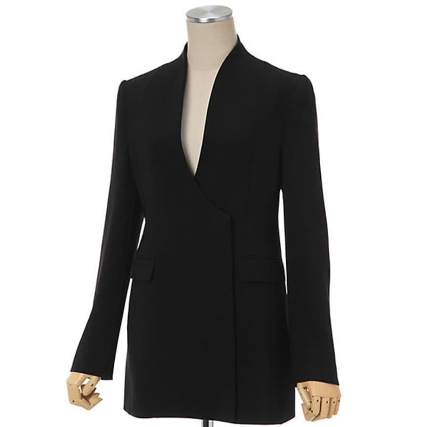 mame kurogouchi 黒 2023PF ジャケット　美術館ジャケット