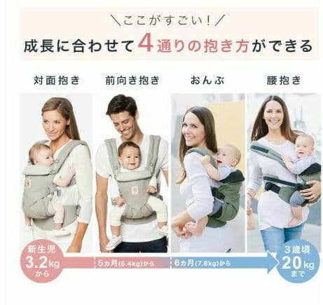 抱っこひも・スリング OMNI 360 COOL AIR