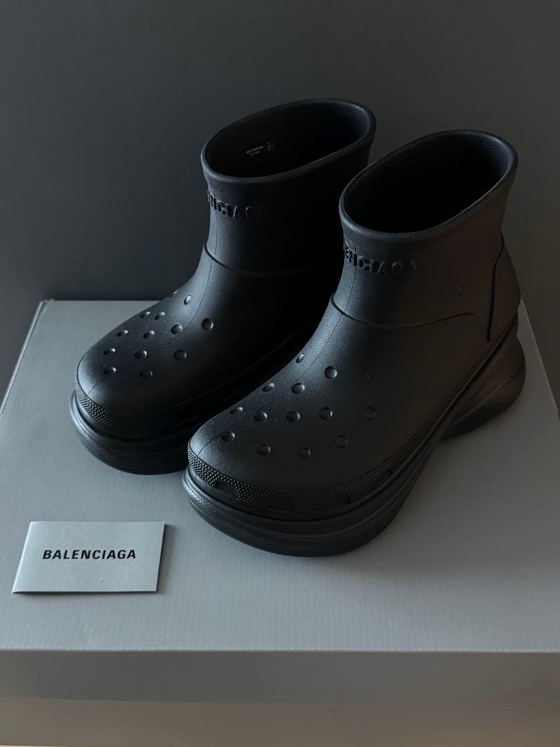 BALENCIAGA CROCS クロッグブーツ ブラック 39