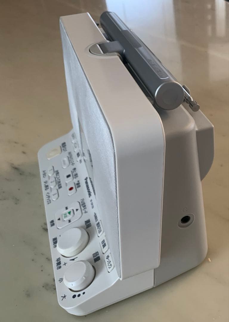 Panasonic RF-DR100-W ラジオ　語学学習　英語　録音