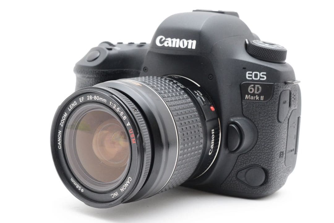 保証付/一眼レフカメラ/Canon EOS 6D Mark II標準レンズセット