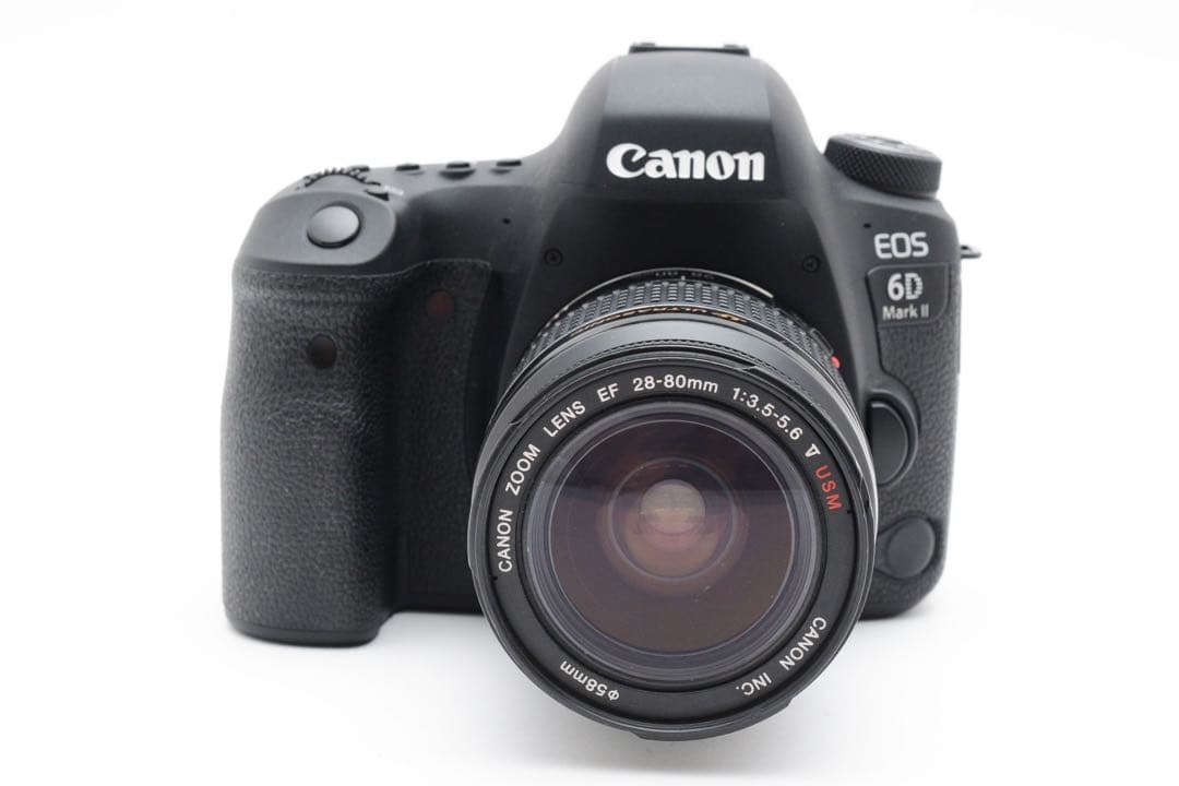保証付/一眼レフカメラ/Canon EOS 6D Mark II標準レンズセット
