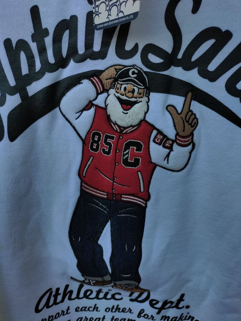 新品未使用品　キャプテンサンタ L スウェット 刺繍　スタジャン