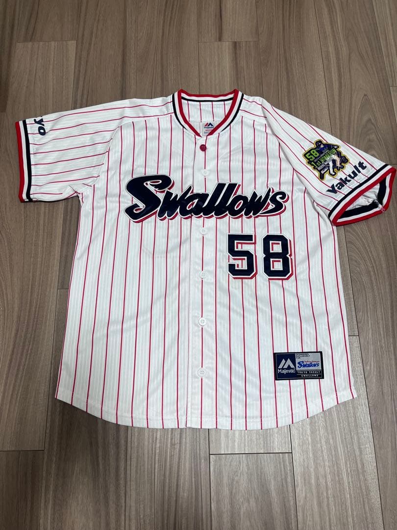 東京ヤクルトスワローズ 長岡秀樹 初ホームラン記念ユニフォーム